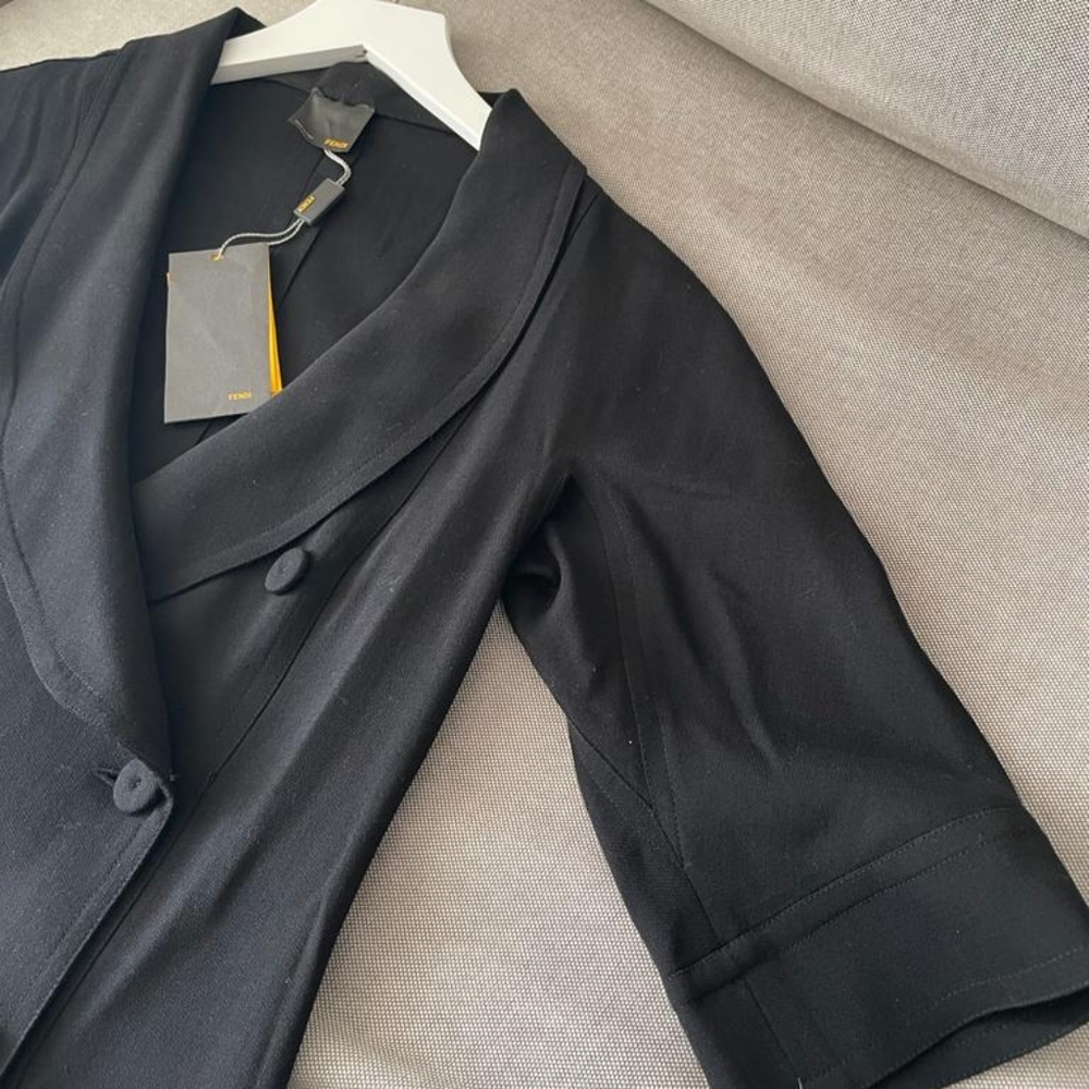 NWT Fendi Black Dress. Size EU 42 - Picture 2 of 7